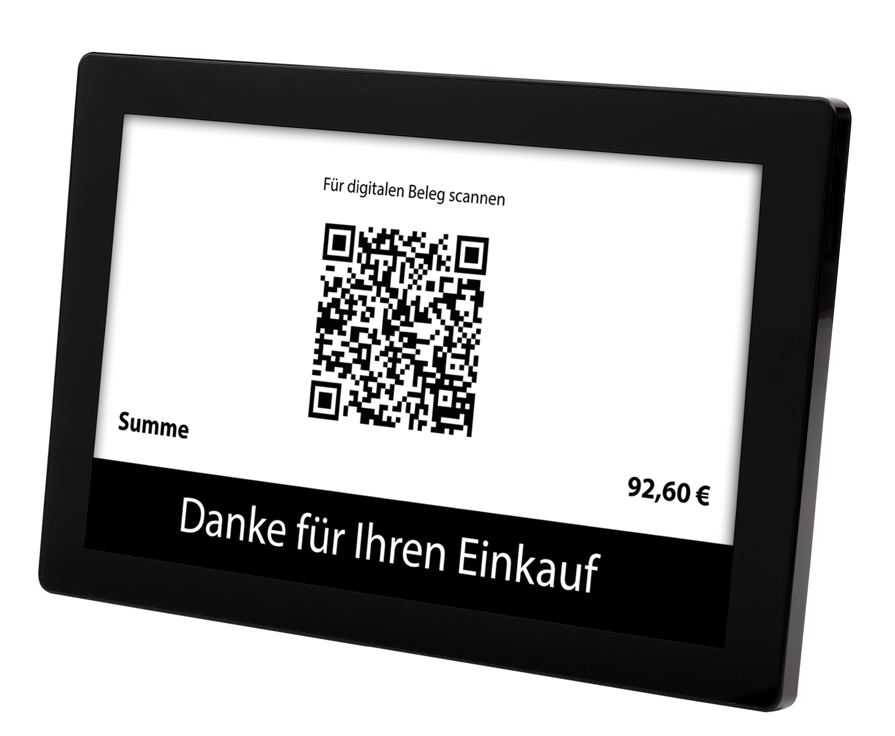 Kundendisplay 10 Zoll